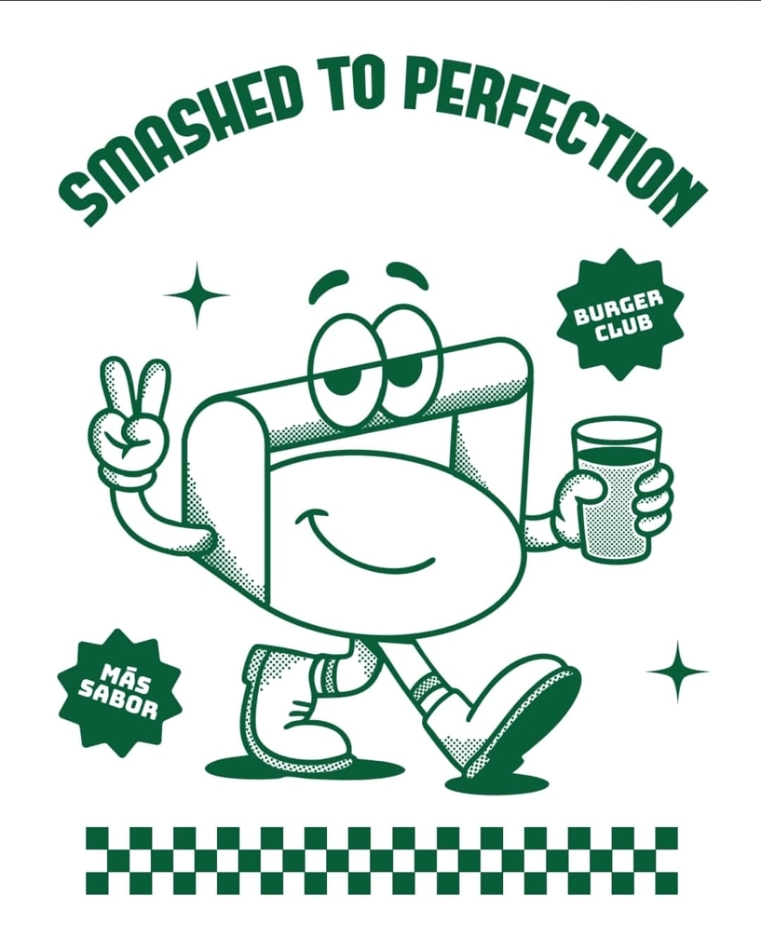 Mascota Smash Meat